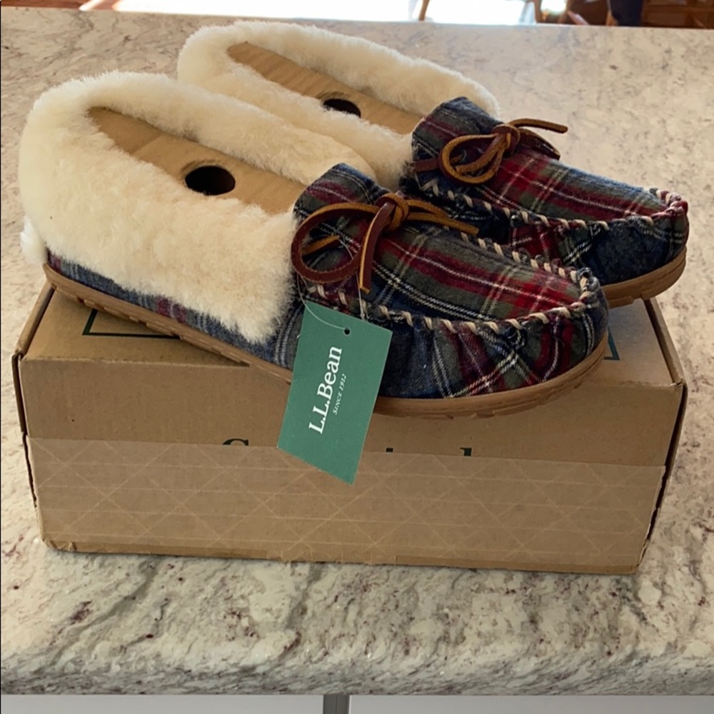 Cozy L.L. Bean slippers